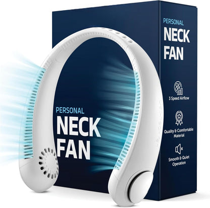 Premium Hands-Free Neck Fan with Powerful Airflow System