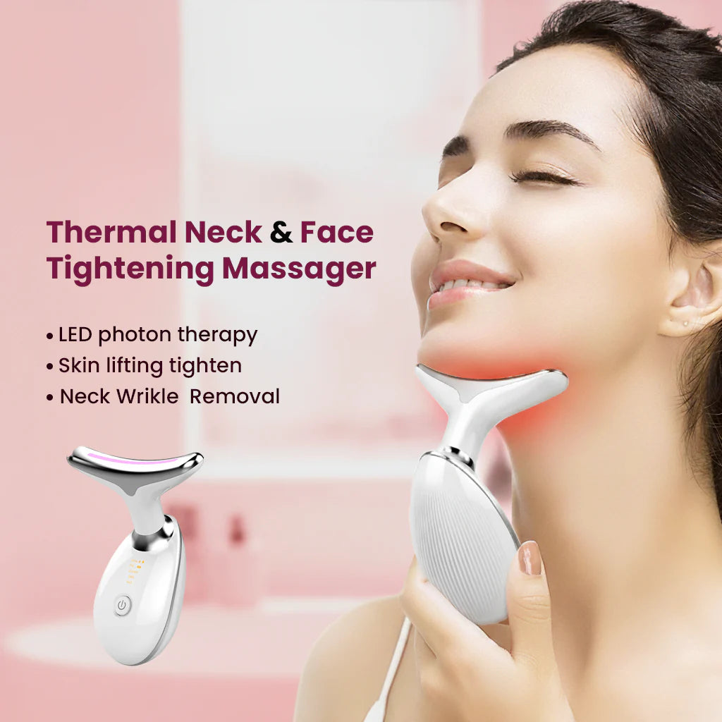 7-in-1 Face & Neck Massager – Anti-Aging Wrinkle Remover